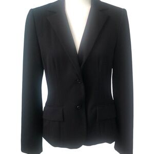 Possibly Vintage Madison Black Single Breasted Fully Lined Blazer Size 10